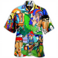 Golf That's Play Hawaiian Shirt Pattern Detail For Summer Holidays And Outdoor Fun