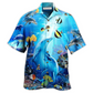 Dolphin Amazing Sea Hawaiian Shirt Design View For Resort Travel And Thoughtful Gifting