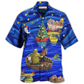 Fishing Beautiful Christmas Night Hawaiian Shirt Artwork View For Weekend Travel And Beach Style