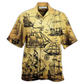 Vintage Sailing Beautiful Hawaiian Shirt For Summer Events And Casual Outdoor Wear