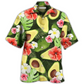 Tropical Floral Avocado Hawaiian Shirt For Warm Weather Adventures And Everyday Comfort