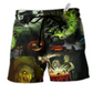 Halloween Witches Noticed You Hawaiian Print Beach Shorts For Weekend Adventures And Comfort