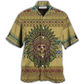 Bohemian Skull Peace Hawaiian Shirt For Beach Parties And Weekend Getaways