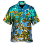 Magical Christmas Night Hawaiian Shirt For Beach Parties And Weekend Getaways