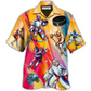 Ice Hockey Hawaiian Shirt For Summer Vacation Beach Travel And Casual Wear
