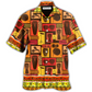 Drum Symbol Music Hawaiian Shirt Pattern Detail For Vacation Travel And Daily Wear