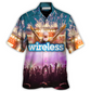 Music Urban Festival Hawaiian Shirt Print Closeup For Vacation Style