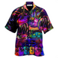 Guitar And Cat Hawaiian Shirt For Summer Travel Coastal Events And Thoughtful Gift Giving