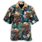 Skull Hawaiian Shirt For Tropical Travel Beach Gatherings And Comfortable Wear