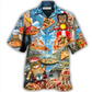 Funny Cat Pizza Hawaiian Shirt For Summer Events And Casual Outdoor Wear