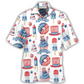 Artistic Patriotic American Hawaiian Shirt For Beach Days Resort Trips And Relaxed Everyday Style