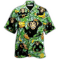 Monkey Banana Tree Hawaiian Shirt For Summer Vacation And Beach Travel
