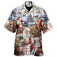 Christmas Santa Ho's Hawaiian Shirt For Beach Parties And Weekend Getaways