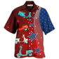 Scooter USA Star Independence Day Hawaiian Shirt For Beach Parties And Weekend Getaways