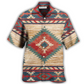 Bohemian Peace Amazing Hawaiian Shirt Design Detail For Beach Days And Holiday Travel