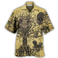 Norse Warrior Victory Unique Hawaiian Shirt Artwork View For Coastal Escapes And Resort Style