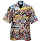 Kart Racing Hawaiian Shirt Tropical Styling View For Thoughtful Gifting