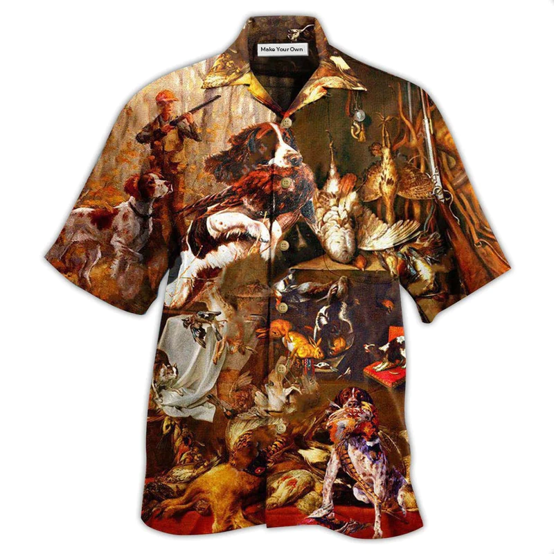 Hunting Good Wait Hawaiian Shirt Design View For Resort Travel And Thoughtful Gifting