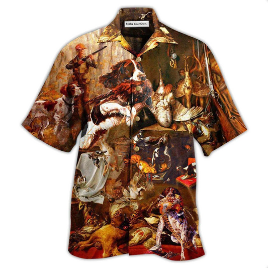 Hunting Good Wait Hawaiian Shirt Design View For Resort Travel And Thoughtful Gifting