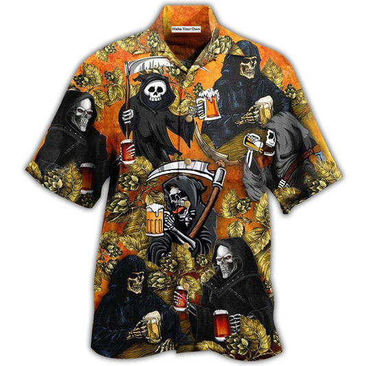 Beer Relax Am Hawaiian Shirt For Poolside Relaxation And Sunny Getaways