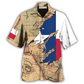 Peace Texas Heritage Hawaiian Shirt For Island Vacation Beach Days And Thoughtful Gifting