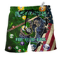 Billiards Beach Shorts For Tropical Holidays And Versatile Outdoor Wear