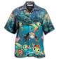 Turtle Independence Day Celebrate Sea Hawaiian Shirt For Beach Days And Outdoor Gatherings