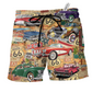 Car Road Trip Beach Shorts For Island Getaways And Thoughtful Gift Giving