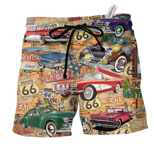Car Road Trip Beach Shorts For Island Getaways And Thoughtful Gift Giving
