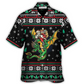 Festive Dragon Christmas Hawaiian Shirt For Poolside Relaxation And Sunny Getaways