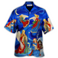 Christmas Light Hawaiian Shirt Pattern Detail For Thoughtful Gifting