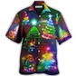 Festive Happy Christmas Everything Hawaiian Shirt For Summer Events And Casual Outdoor Wear