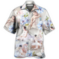 Floral Ballet Dance Hawaiian Shirt Design Detail For Beach Days And Holiday Travel