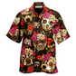 Floral Dog Beautiful Rose Hawaiian Shirt Design Detail For Beach Days And Holiday Travel