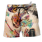 Music Guitar Beach Shorts For Holiday Cruises And Laid Back Styling
