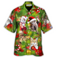 Cat Christmas Lazy Day Hawaiian Shirt For Summer Events And Casual Outdoor Wear