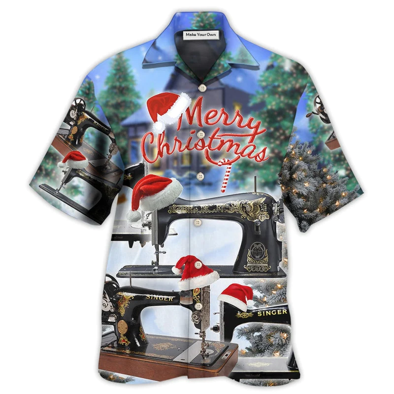 Christmas Sewing Hawaiian Shirt For Island Trips Summer Gatherings And Comfortable Daily Wear