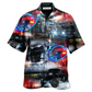 Classic Car Hawaiian Shirt For Beach Parties Vacation Travel And Relaxed Casual Style
