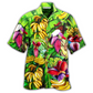 Tropical Banana And Forest Hawaiian Shirt For Summer Travel Coastal Events And Thoughtful Gift Giving