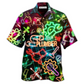 Neon Plumber Hawaiian Shirt For Vacation Parties Beach Outings And Relaxed Daily Wear
