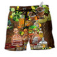 Wine Lemon Saltwater Beach Shorts For Poolside Relaxation And Lightweight Summer Style