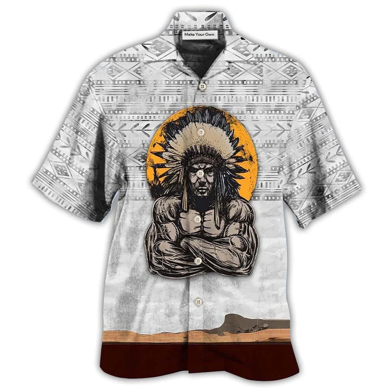 Bohemian Stronger Angry Hawaiian Shirt For Poolside Relaxation And Sunny Getaways
