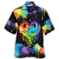 Rainbow Colorful Dragon Pride Hawaiian Shirt For Warm Weather Adventures And Everyday Comfort
