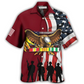 Veteran Vietnam Hawaiian Shirt Design View For Casual Summer Styling