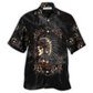 Bohemian Dark Skull Girl Hawaiian Shirt For Summer Events And Casual Outdoor Wear