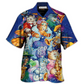 Funny Cat Jazz Music Hawaiian Shirt Design Detail For Sunny Adventures And Casual Wear