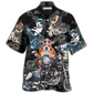 Motorcycle Dog Motorcycles Dogs Hawaiian Shirt For Resort Getaways And Comfortable Summer Activities