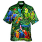 Parrot Couple Happiness Hawaiian Shirt For Summer Events And Casual Outdoor Wear