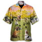 Lawn Bowling Dog Hawaiian Shirt Pattern Detail For Weekend Trips