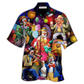 Funny Happy Clown Hawaiian Shirt For Resort Getaways And Comfortable Summer Activities